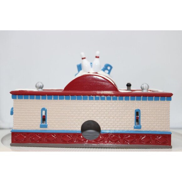 Dept 56 Snow Village - Bowling Alley - Picture 3 of 8